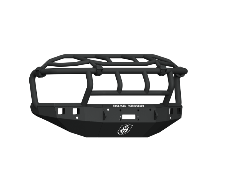 Chevrolet 2500 Front Bumper - Road Armor - Stealth with Titan II Intimidator Guard - Tex Blkf - `15-`19 Chevrolet 2500 Front Bumper - Road Armor - Stealth with Titan II Intimidator Guard - Tex Blkf - `15-`19